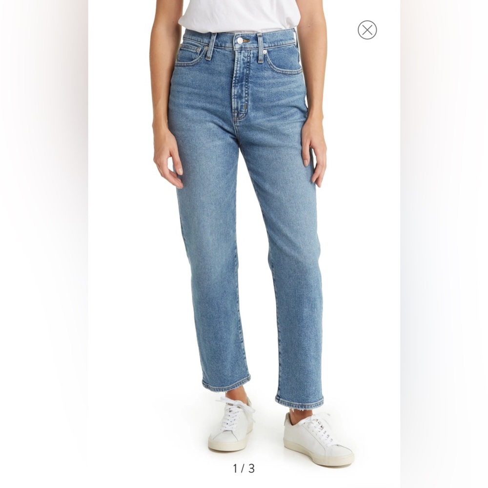 Madewell Perfect Straight Jean. Size 29.
